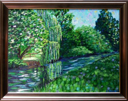 painting called papermill lock