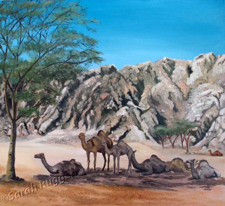 painting called camels