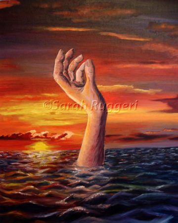 painting called hand