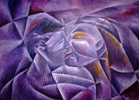 painting called kiss